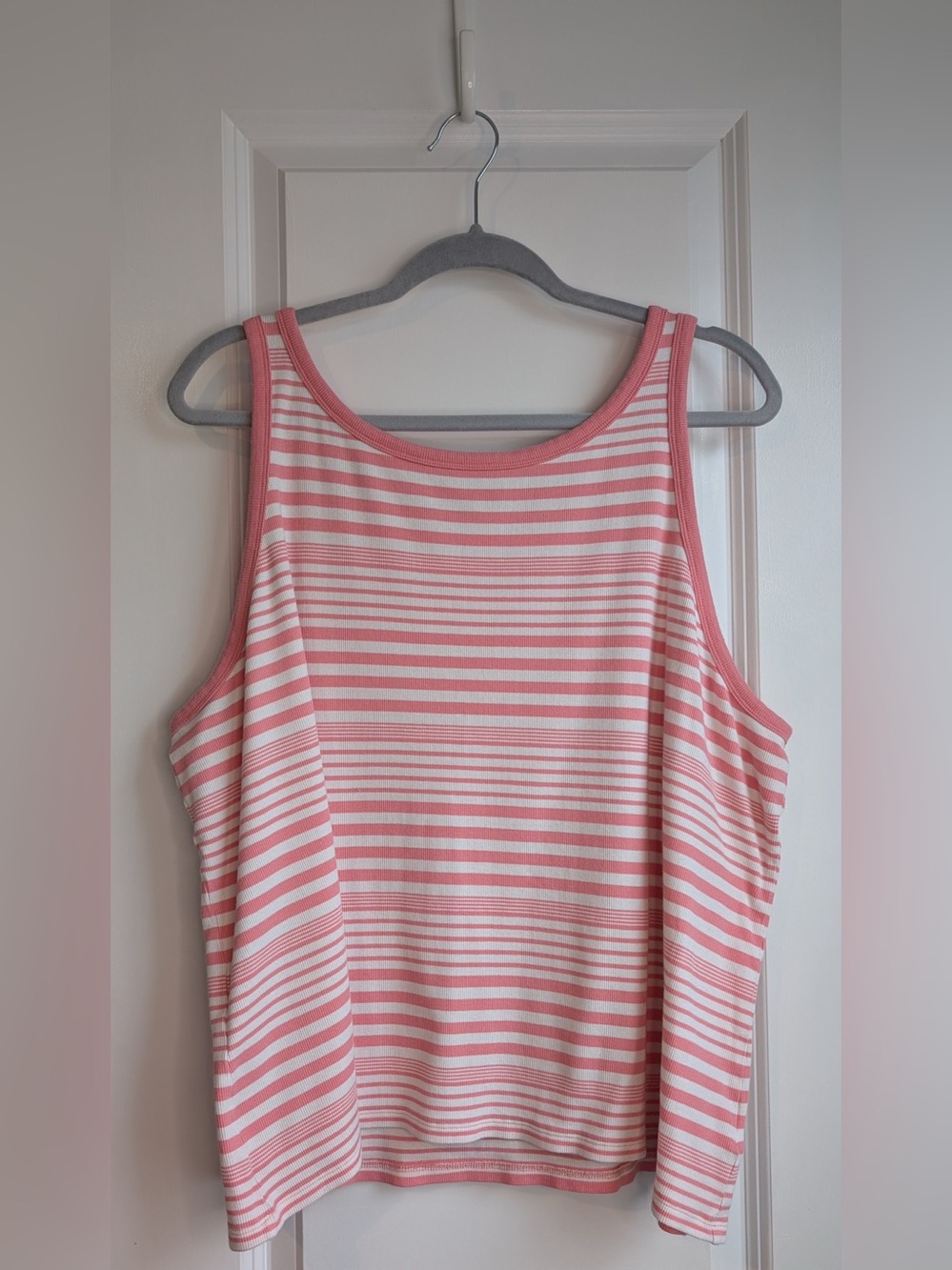 Vineyard Vines Women’s Heritage Rib Tank R-Stripe Cayman Size 2X